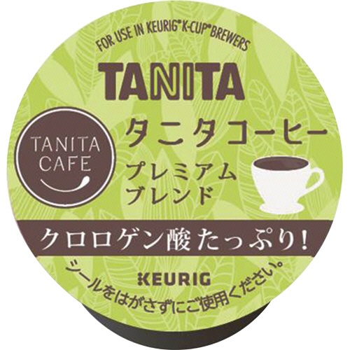 キューリグ　Ｋカップ専用カートリッジ　タニタコーヒー　プレミアムブレンド　１箱（１２杯）1