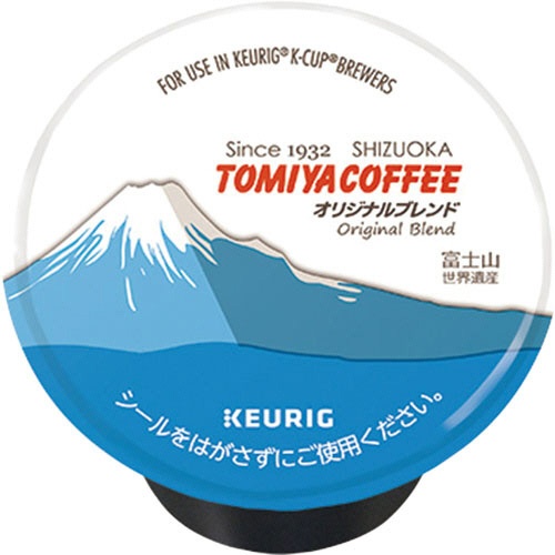 キューリグ　Ｋカップ専用カートリッジ　トミヤコーヒー　オリジナルブレンド　１箱（１２杯）1