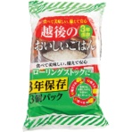 越後製菓　越後のおいしいごはん　３年保存　１ケース（２４食：３食×８パック）