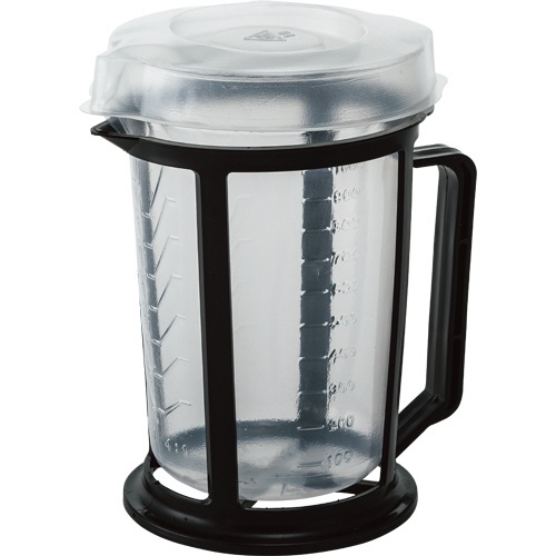 ヨトリヤマ　ディスポ手付ビーカー用フタ　５Ｌタイプ　１０５Ｌ　１箱（２５個）2