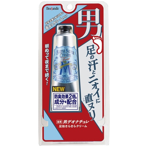シービック　男デオナチュレ　男足指さらさらクリーム　３０ｇ　１個1