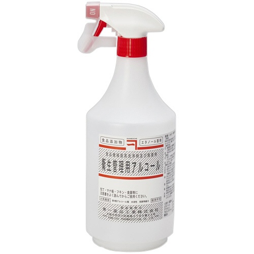 兼一薬品工業　衛生管理用アルコール　スプレー付　１０００ｍＬ　１本1