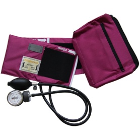 ティティメディカル　アネロイド血圧計II　マゼンタ　１台