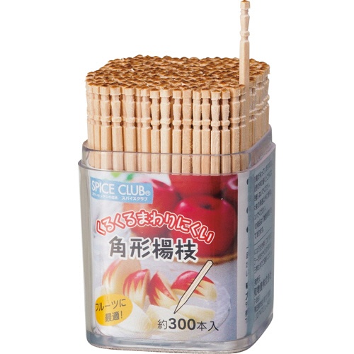 大和物産　角形楊枝　１パック（３００本）2