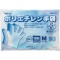 川西工業　ポリエチレン手袋　カタエンボス　ブルー　Ｍ　＃２０１６　１パック（１００枚）