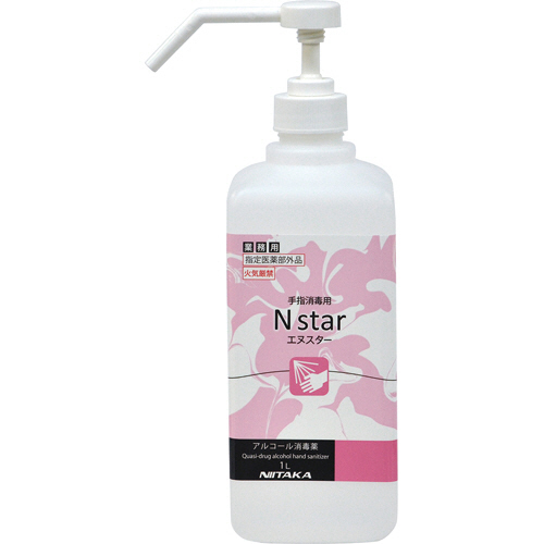 Nスター     5L 1本 1L 1本/ 手指消毒用アルコール たのめーる】ニイタカ 手指消毒用Nスター 本体 1L 1本の通販