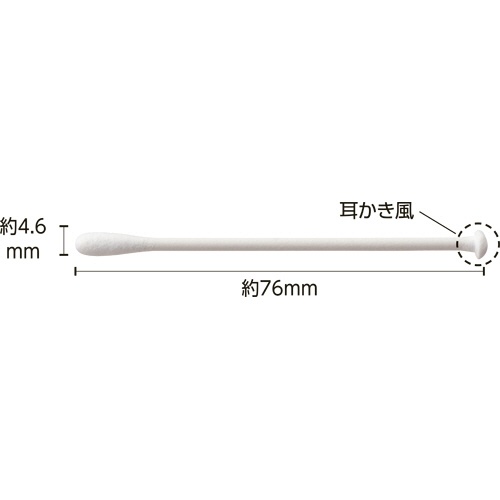 山洋　３６０°耳かき風綿棒　１パック（１００本）2