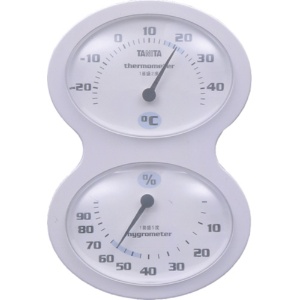 タニタ　温湿度計　ホワイト　ＴＴ－５０９－ＷＨ　１個1