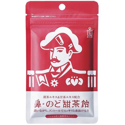 森下仁丹　鼻・のど甜茶飴　３８ｇ　１パック1