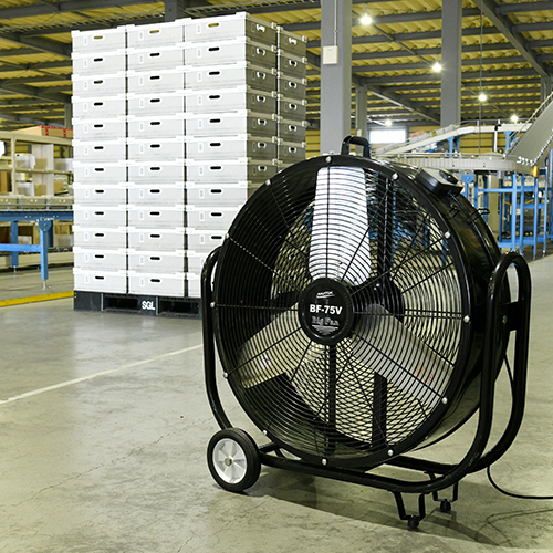 ナカトミ　BIGファン BF-75VZ 新品未使用品 75cm首振りビッグファン 工場扇 株式会社ナカトミ BF-75ZS