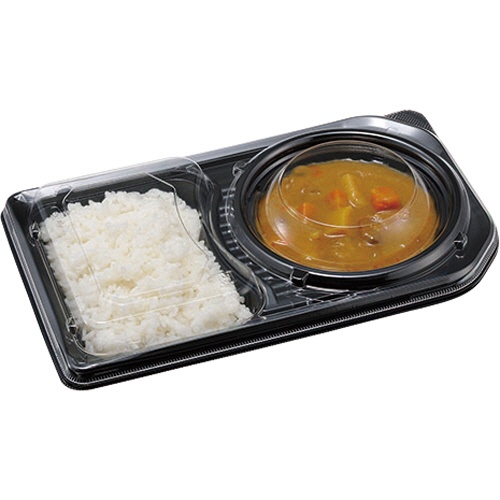 エフピコチューパ　デリカランチ　ＤＬ－２５－１５　本体　黒　ＣＰ５８０２７２　１パック（５０枚）3