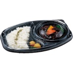 エフピコチューパ　デリカランチ　ＤＬオーバル２６－１８　フタ　ＣＰ５８０２８２　１パック（５０枚）