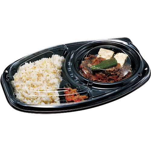 エフピコチューパ　デリカランチ　ＤＬオーバル２６－１８　フタ　ＣＰ５８０２８２　１パック（５０枚）2