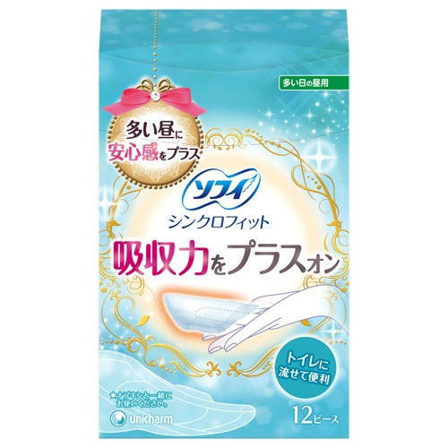 ユニ・チャーム　ソフィ　シンクロフィット　１箱（１２ピース）1