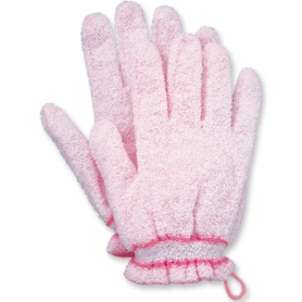 オカモト　浴用手袋　やさしい手　ピンク　１パック（２枚）