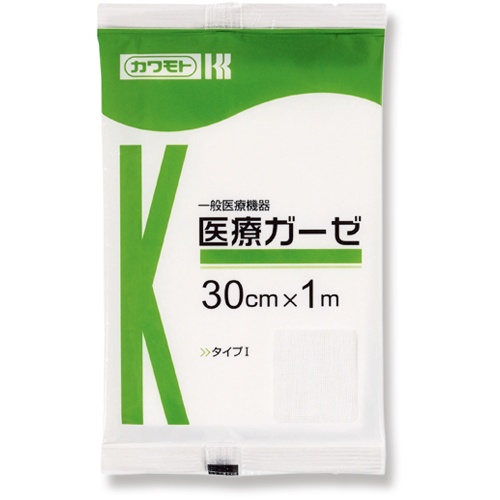 カワモト　医療ガーゼ　３０ｃｍ×１ｍ　１枚1