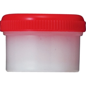 シンリョウ　ＳＫ軟膏容器　Ｂ型　６ｍｌ　赤　１セット（２００個）1