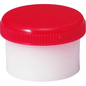 シンリョウ　ＳＫ軟膏容器　Ｂ型　６ｍｌ　赤　１セット（２００個）4