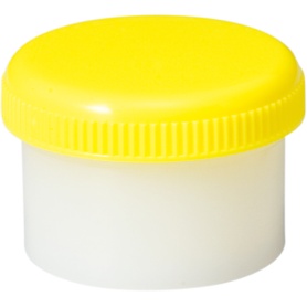 シンリョウ　ＳＫ軟膏容器　Ｂ型　６ｍｌ　黄　１セット（２００個）