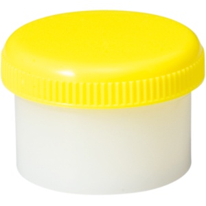 シンリョウ　ＳＫ軟膏容器　Ｂ型　６ｍｌ　黄　１セット（２００個）1