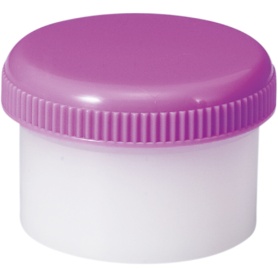 シンリョウ　ＳＫ軟膏容器　Ｂ型　６ｍｌ　紫　１セット（２００個）