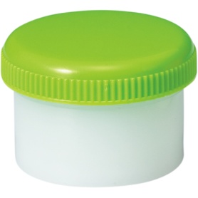 シンリョウ　ＳＫ軟膏容器　Ｂ型　６ｍｌ　黄緑　１セット（２００個）