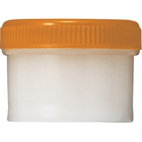 シンリョウ　ＳＫ軟膏容器　Ｂ型　１２ｍｌ　オレンジ　１セット（２００個）