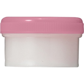 シンリョウ　ＳＫ軟膏容器　Ｂ型　２４ｍｌ　ピンク　１セット（２００個）