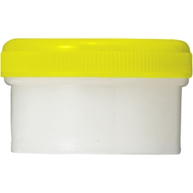シンリョウ　ＳＫ軟膏容器　Ｂ型　２４ｍｌ　黄　１セット（２００個）