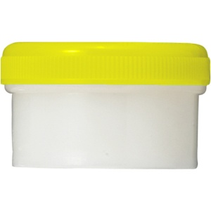シンリョウ　ＳＫ軟膏容器　Ｂ型　２４ｍｌ　黄　１セット（２００個）1