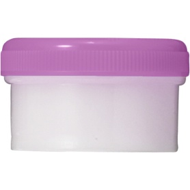 シンリョウ　ＳＫ軟膏容器　Ｂ型　２４ｍｌ　紫　１セット（２００個）