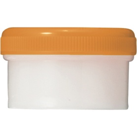 シンリョウ　ＳＫ軟膏容器　Ｂ型　２４ｍｌ　オレンジ　１セット（２００個）