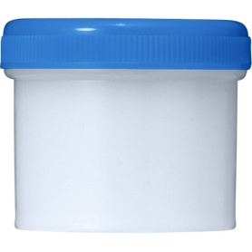 シンリョウ　ＳＫ軟膏容器　Ｂ型　３６ｍｌ　青　１セット（１００個）