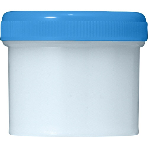 シンリョウ　ＳＫ軟膏容器　Ｂ型　３６ｍＬ　スカイブルー　１セット（１００個）1