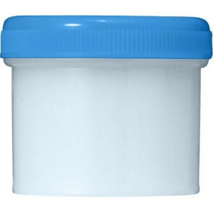 シンリョウ　ＳＫ軟膏容器　Ｂ型　３６ｍｌ　スカイブルー　１セット（１００個）1