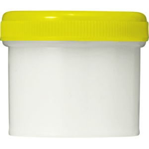 シンリョウ　ＳＫ軟膏容器　Ｂ型　３６ｍｌ　黄　１セット（１００個）1