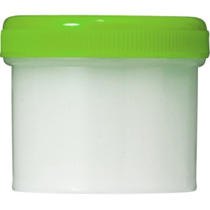 シンリョウ　ＳＫ軟膏容器　Ｂ型　３６ｍｌ　黄緑　１セット（１００個）1