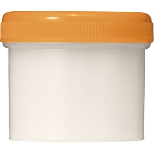 シンリョウ　ＳＫ軟膏容器　Ｂ型　３６ｍｌ　オレンジ　１セット（１００個）1