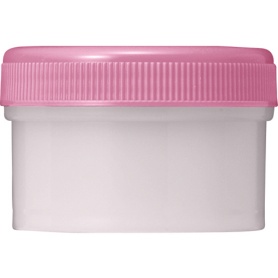 シンリョウ　ＳＫ軟膏容器　Ｂ型　６０ｍｌ　ピンク　１セット（１００個）