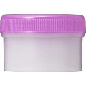 シンリョウ　ＳＫ軟膏容器　Ｂ型　６０ｍｌ　紫　１セット（１００個）