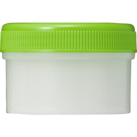 シンリョウ　ＳＫ軟膏容器　Ｂ型　６０ｍｌ　黄緑　１セット（１００個）