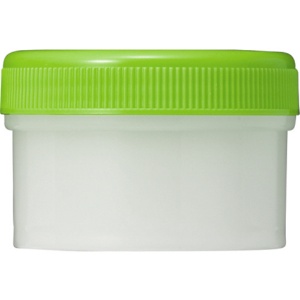 シンリョウ　ＳＫ軟膏容器　Ｂ型　６０ｍｌ　黄緑　１セット（１００個）1