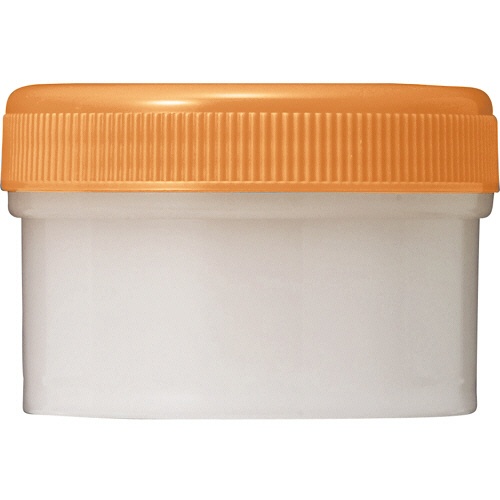 シンリョウ　ＳＫ軟膏容器　Ｂ型　６０ｍｌ　オレンジ　１セット（１００個）1