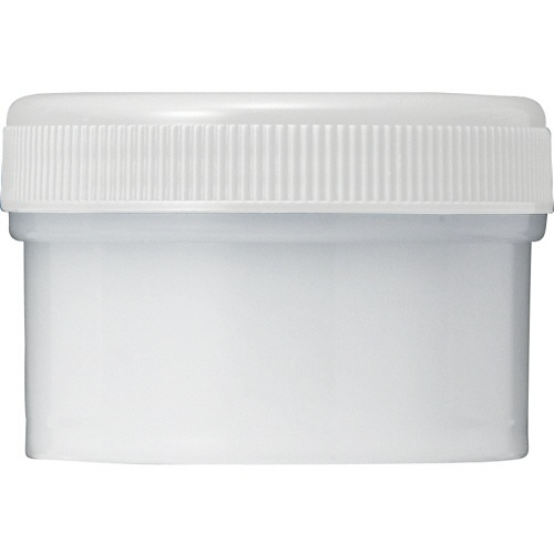 シンリョウ　ＳＫ軟膏容器　Ｂ型　６０ｍｌ　白　１セット（１００個）1