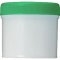 シンリョウ　ＳＫ軟膏容器　Ｂ型　１２０ｍｌ　緑　１セット（１００個）