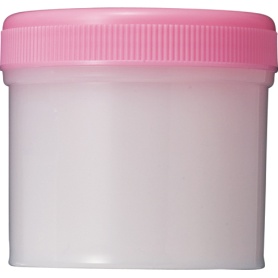 シンリョウ　ＳＫ軟膏容器　Ｂ型　１２０ｍｌ　ピンク　１セット（１００個）