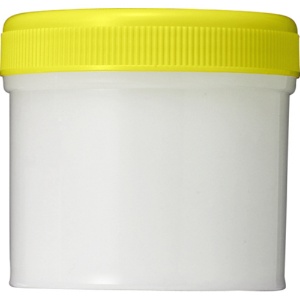 シンリョウ　ＳＫ軟膏容器　Ｂ型　１２０ｍｌ　黄　１セット（１００個）1