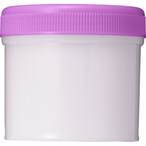 シンリョウ　ＳＫ軟膏容器　Ｂ型　１２０ｍｌ　紫　１セット（１００個）1