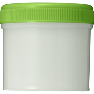 シンリョウ　ＳＫ軟膏容器　Ｂ型　１２０ｍｌ　黄緑　１セット（１００個）1