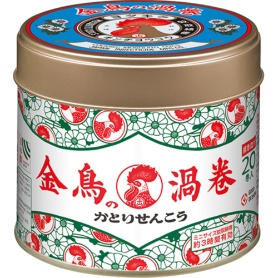 大日本除蟲菊　ＫＩＮＣＨＯ　金鳥の渦巻　ミニサイズ　１缶（２０巻）